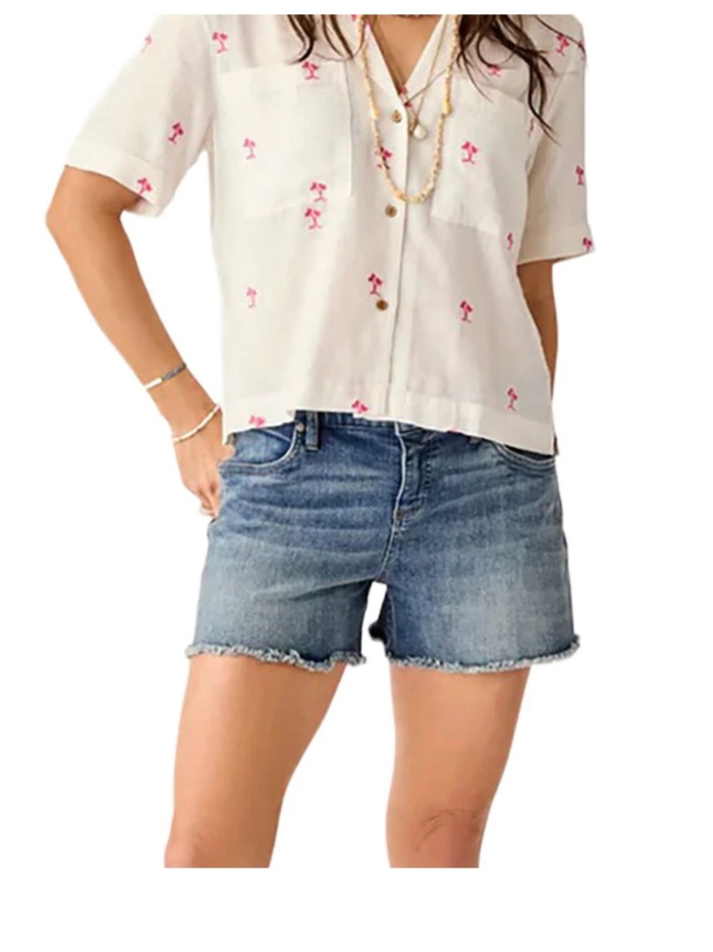 Carve Designs Shorts Women's Size 4 Maui 4” Stretch Denim Mid Rise (Brand New)